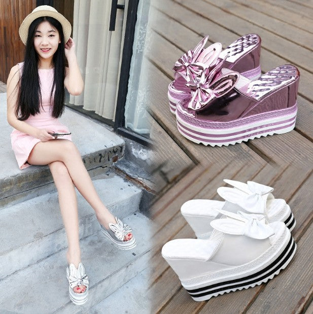 Women's Waterproof Platform High Heel Sandals