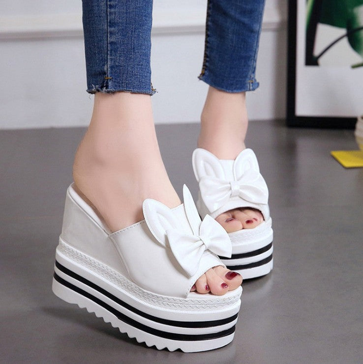 Women's Waterproof Platform High Heel Sandals