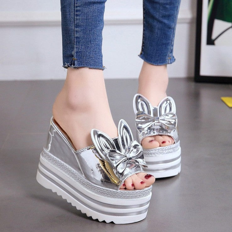 Women's Waterproof Platform High Heel Sandals
